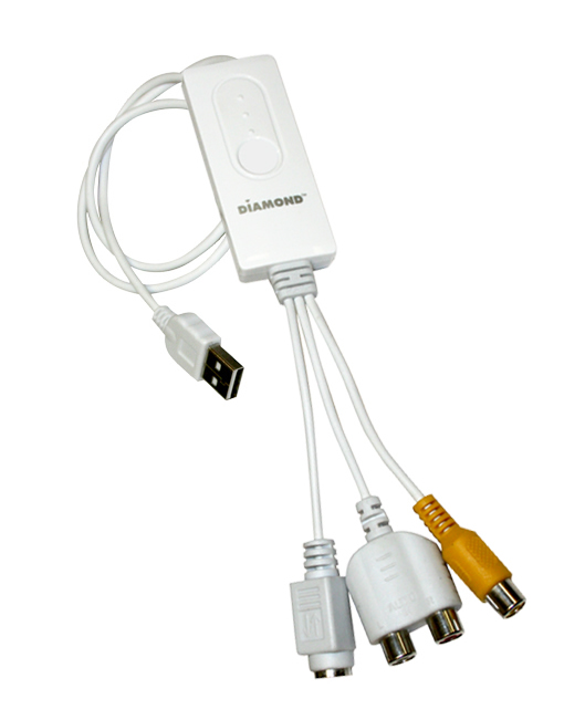 Diamond VC500MAC Video Capture USB 2.0 For MAC Bus Type: USB | Part Number: VC500MAC